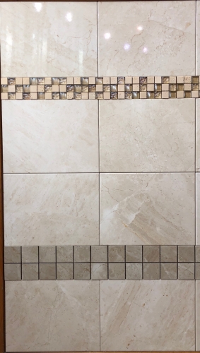 10” x 13” - Florida Tile - Bakersfield Eggshell - Ceramic Wall Tile